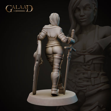 Pinup Female Knight